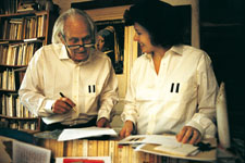 Lydia LORENZI con JACQUES LEPAGE